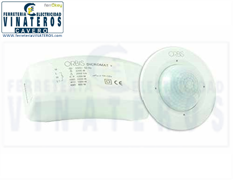 DETECTOR MOVIMIENTO, ORBIS, EMPOTRAR, DICROMAT+ CR
