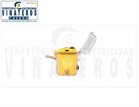 LINTERNA, EDM, LED/MECHERO, 5W