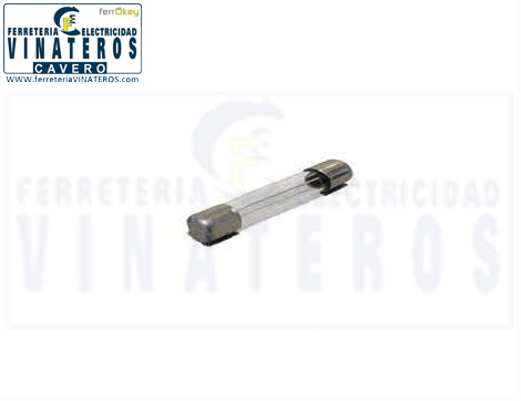 FUSIBLE, CRISTAL, LARGO, 15 AMP.
