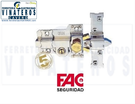 CERROJO, FAC, NIQUELADO, 303L-115 DER