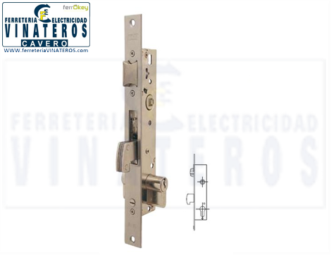 CERRADURA, TESA, 2246 AL C.METAL, 3AI-20MM