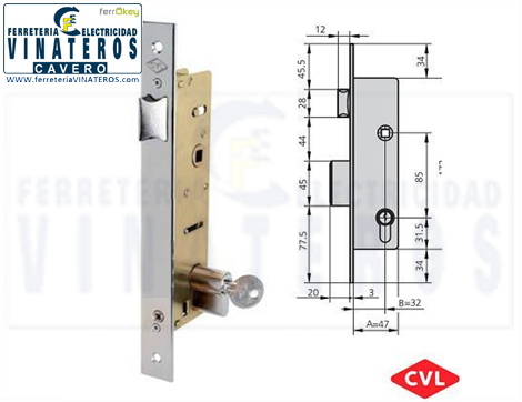 CERRADURA, CVL, 1995T/6, 32
