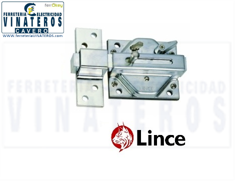CERROJO, LINCE, CROMADO, 3930/HC