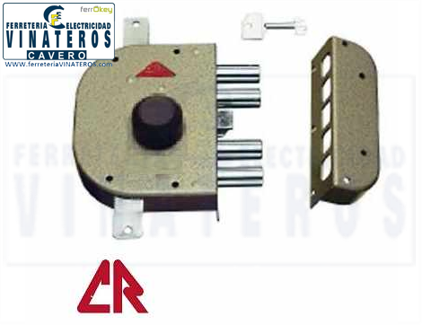 CERRADURA, CR, 3250 MARRON, DERECHAS