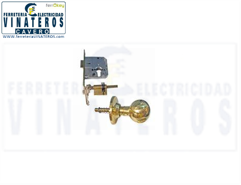 CERRADURA, TESA, POMO, 2920LP50