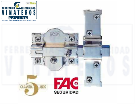 CERROJO, FAC, NIQUELADO, 301R-.80 B-90