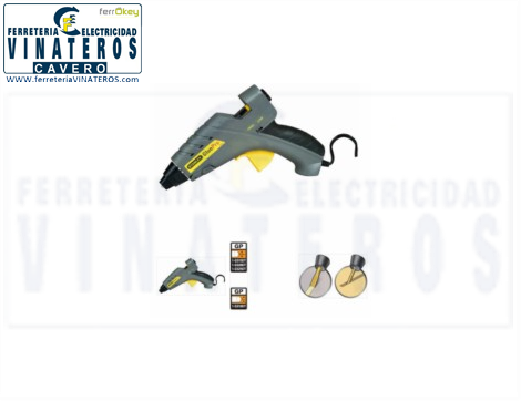 PISTOLA TERMOF., STANLEY, DUALMETPRO, 80W.