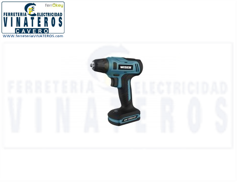 TALADRO BATERIA, WESCO, 12V, 1 BATERIA