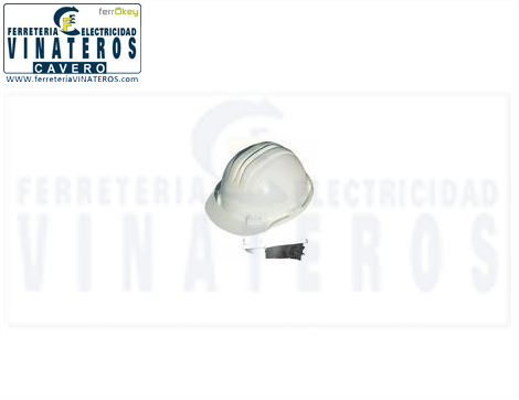 CASCO, OBRA, PROTECCION, BLANCO