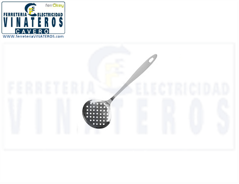 UTIL-COCINA, FACKELMANN, ESPUMADERA, INOX